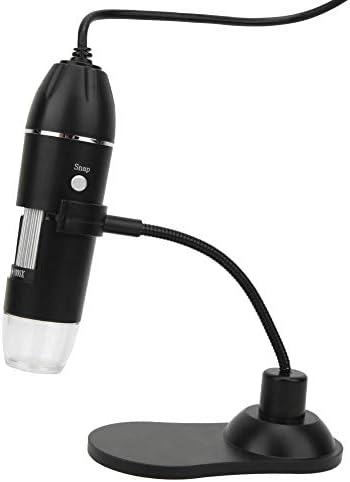 Alumínium USB Digitális Mikroszkóp, Elektronikus Tartóval 8 LED Digitális Mikroszkóp, Ipari a Rovar Megfigyelés