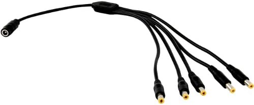 EGYENÁRAMÚ Elosztó kábel Kábel Adapter 1 Női 3 Férfi LED Szalag Világítás