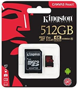 Szakmai MicroSDXC 512 gb-os Dolgozik LG VS890Card Egyedi által Ellenőrzött SanFlash, valamint a Kingston. (80MB/s)