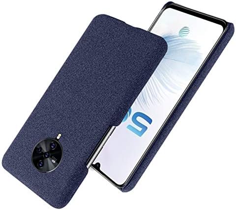 SHUNDA Esetében Vivo S6 5G, Ultra Slim Éreztem Ruhával Anti-Ujjlenyomat Védelem Fedezni Vivo S6 5G - Kék