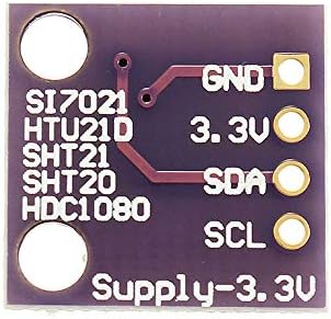 3Pcs GY一213V一SI7021 Si7021 3.3 V Nagy Pontosságú Páratartalom Érzékelő I2C Interfész az Arduino