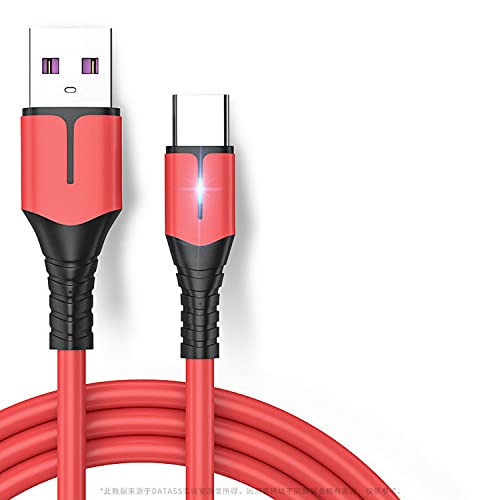 [2 Csomag]5A USB-C Kábel Gyors Töltő, USB C Típusú Kábel iPhone 11 12 Pro Max Xiaomi Redmi Megjegyzés 10 Huawei P30 Pro Szilikon C