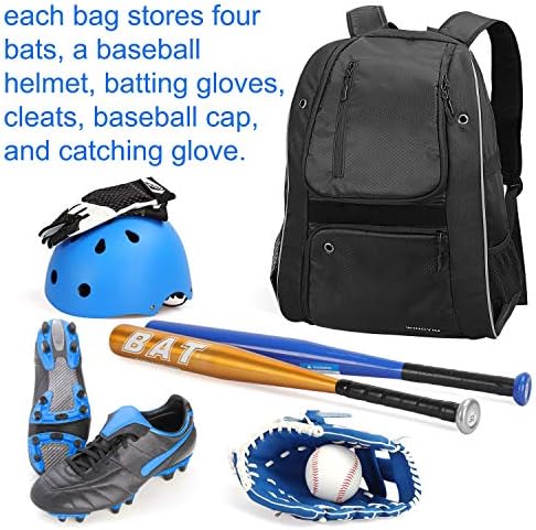 Baseball Hátizsák, Softball Ütő Táska, Cipő, Rekesz, T Labdát, Berendezés, Felszerelés, Fiatalok, Felnőttek, Könnyű Baseball Táska