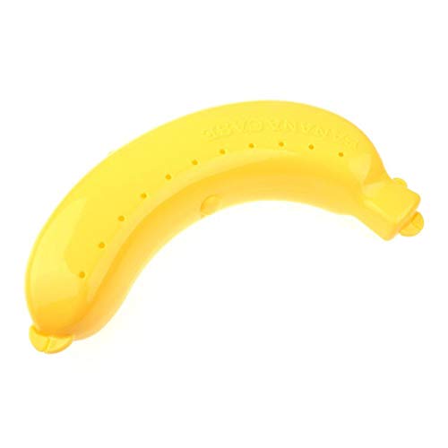 YoBuyBuy Hordozható Banán Védő Doboz Gyümölcs Jogosult Egyetemes Banán Esetben Ebéd Tároló Doboz Gyerekeknek