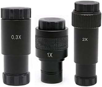 XMSH Mikroszkóp Kiegészítők Készlet Felnőtt 0.3 X 0,4 X 0,5 X 1X Adapter Objektív Ipari Kamera Csatlakoztatva Mikroszkóp Tartozék