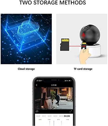 3MP Wifi Baba figyelő Kamera, Panorámás, Fedett Home Security Protection Mini IP Kamera Videó Megfigyelő