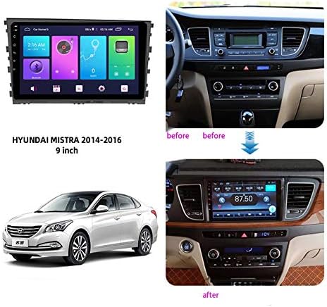 Android 10.0 Autó Sztereó Dupla Din Hyundai Mistra 2014- GPS Navigációs 9 Hüvelykes Egységet MP5 Multimédia-Lejátszó, Rádió, Videó