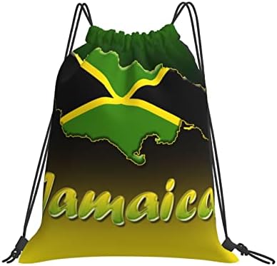 Jamaica Húzózsinórral Hátizsák, Táska, Sport, Tornaterem Sackpack Táskák Jóga Tornaterem Úszás Utazási Strand