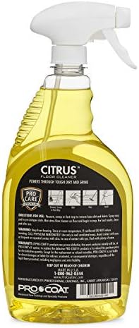 ProCare Citrus padlótisztító - Csempe, Kő, Laminált padló, & Természetes Fa Padló Tisztító Felmosás - Konyha & Fürdő padlótisztító