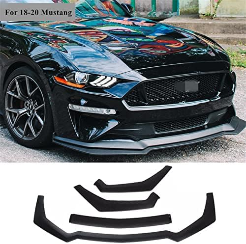 A 2018-2020 Ford Mustang GT Stílus Matt Fekete Első Lökhárító Ajak Szerv PP Készlet MAGYARORSZÁG