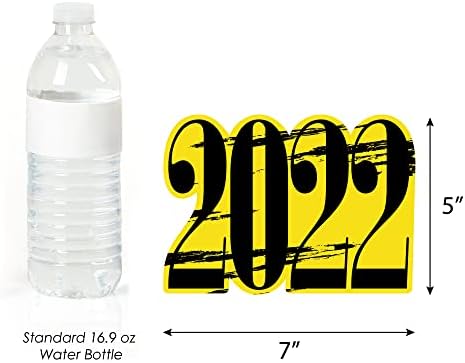 Nagy Dot a Boldogság Sárga Grad 2021 - a Legjobb Még csak most Jön - 2021 Dekoráció DIY Sárga Érettségi Fél Essentials - Készlet 20