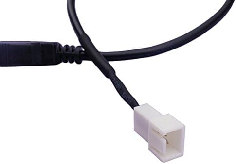 heaven2017 USB-Férfi 2-Pin Esetben Rajongó Adapter Csatlakozó Kábel a PC Asztali Számítógép