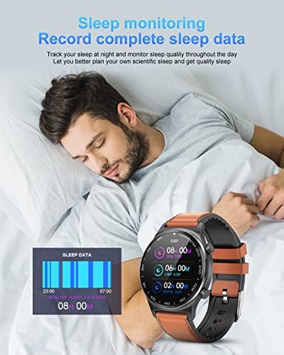 LIGE Smartwatch,1.32 Teljes érintőképernyő Fitness Tevékenység Keresők Nézni,IP68 Vízálló Sport SmartWatch a Vérnyomás, pulzusszám